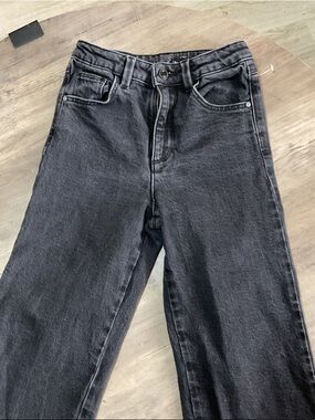 Guess Black Washed Straight Kids Jeans